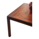Table d’appoint carrée en palissandre – Henning Kjaernulf pour Vejle Stole