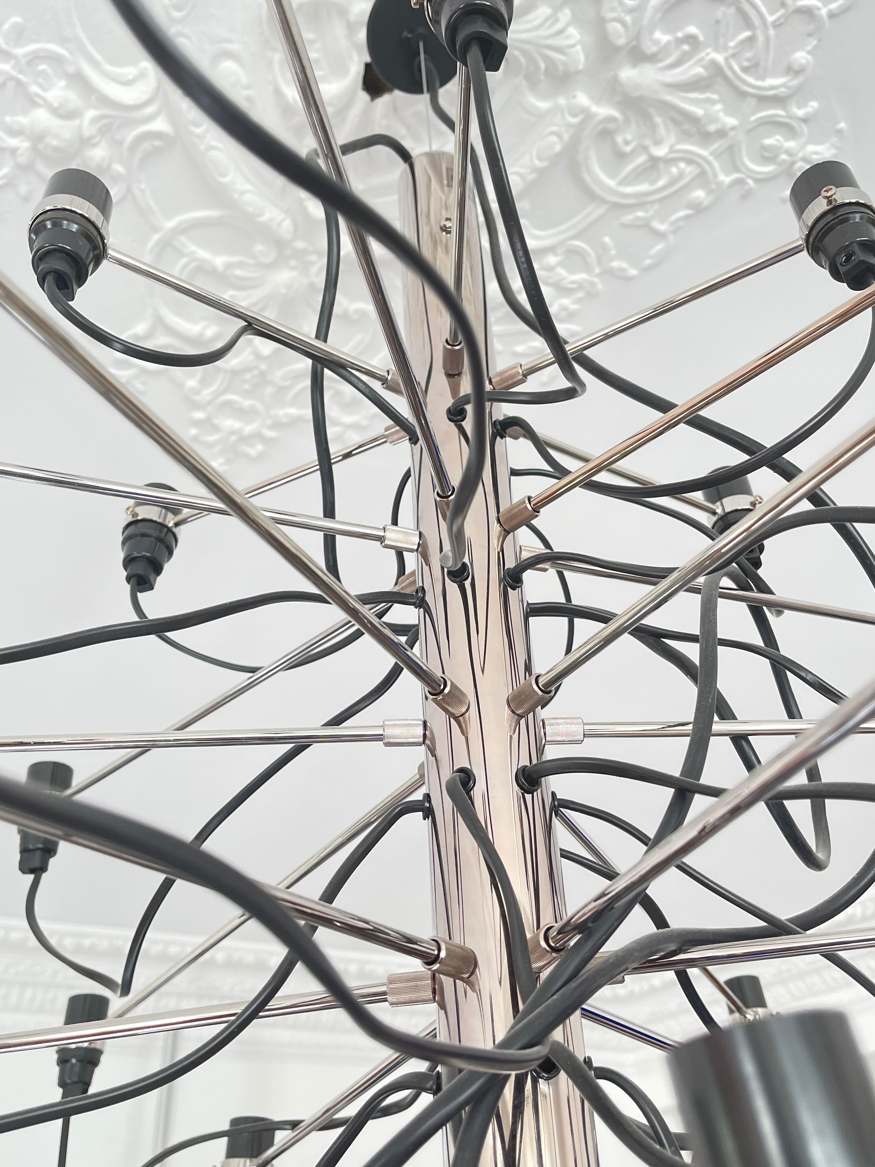 Chandelier 2097/30 by Gino Sarfatti by Arteluce