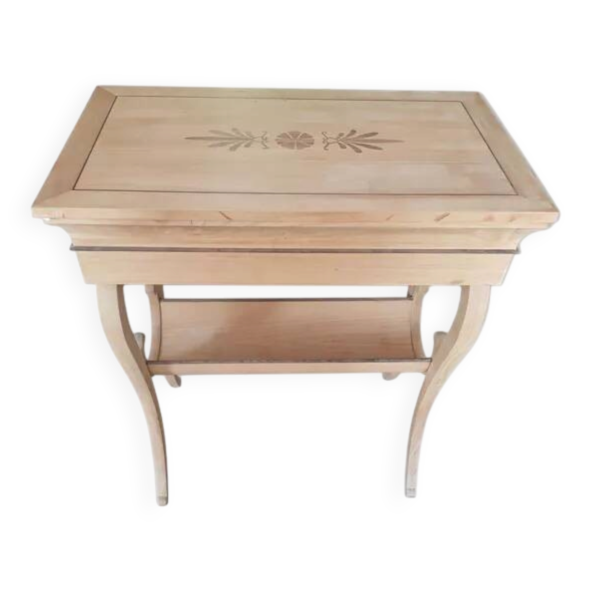 Console en marqueterie
