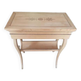 Console in marquetry