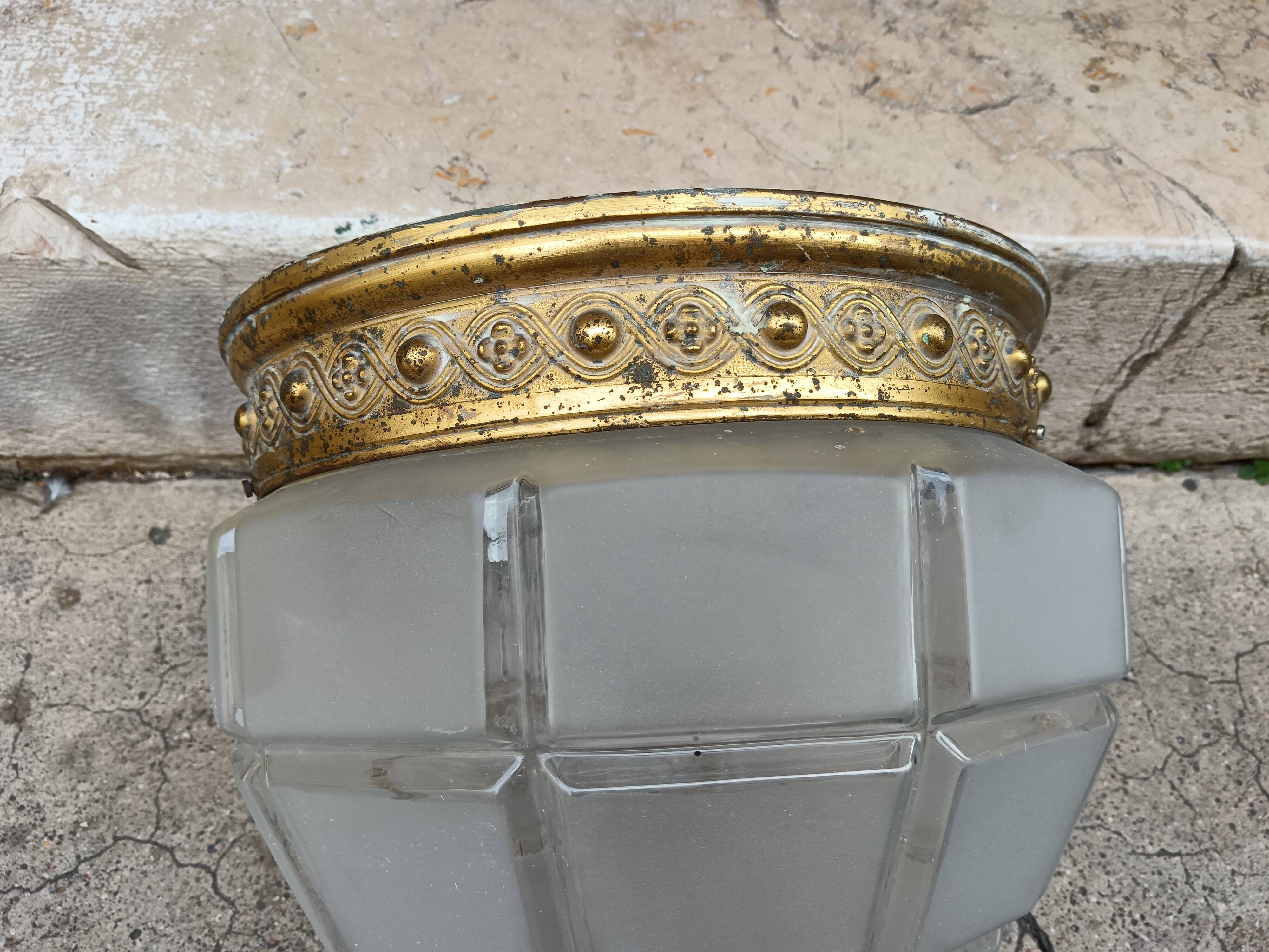 Plafonnier Art déco