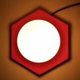 Wall lamp or ceiling lamp space age OWE from the 70s