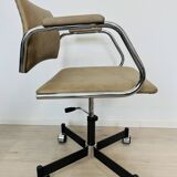Vintage Beige Office Chair by Kovona 1980’s