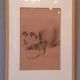 Pair of nineteenth pencil study drawings