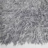 8x10 wool handmade gray kilim rug 253x300cm