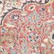 7x10 Vintage Salmon Pink & Navy Blue Vintage Persian Area Rug, 207x315 Cm