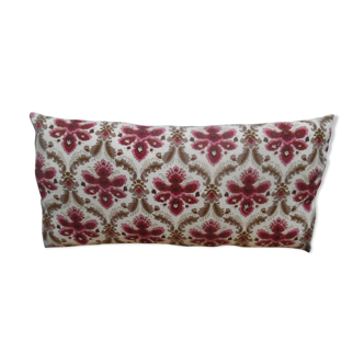 Produit BHV Coussin rectangulaire en tissu vintage.