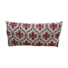 Produit BHV Coussin rectangulaire en tissu vintage.