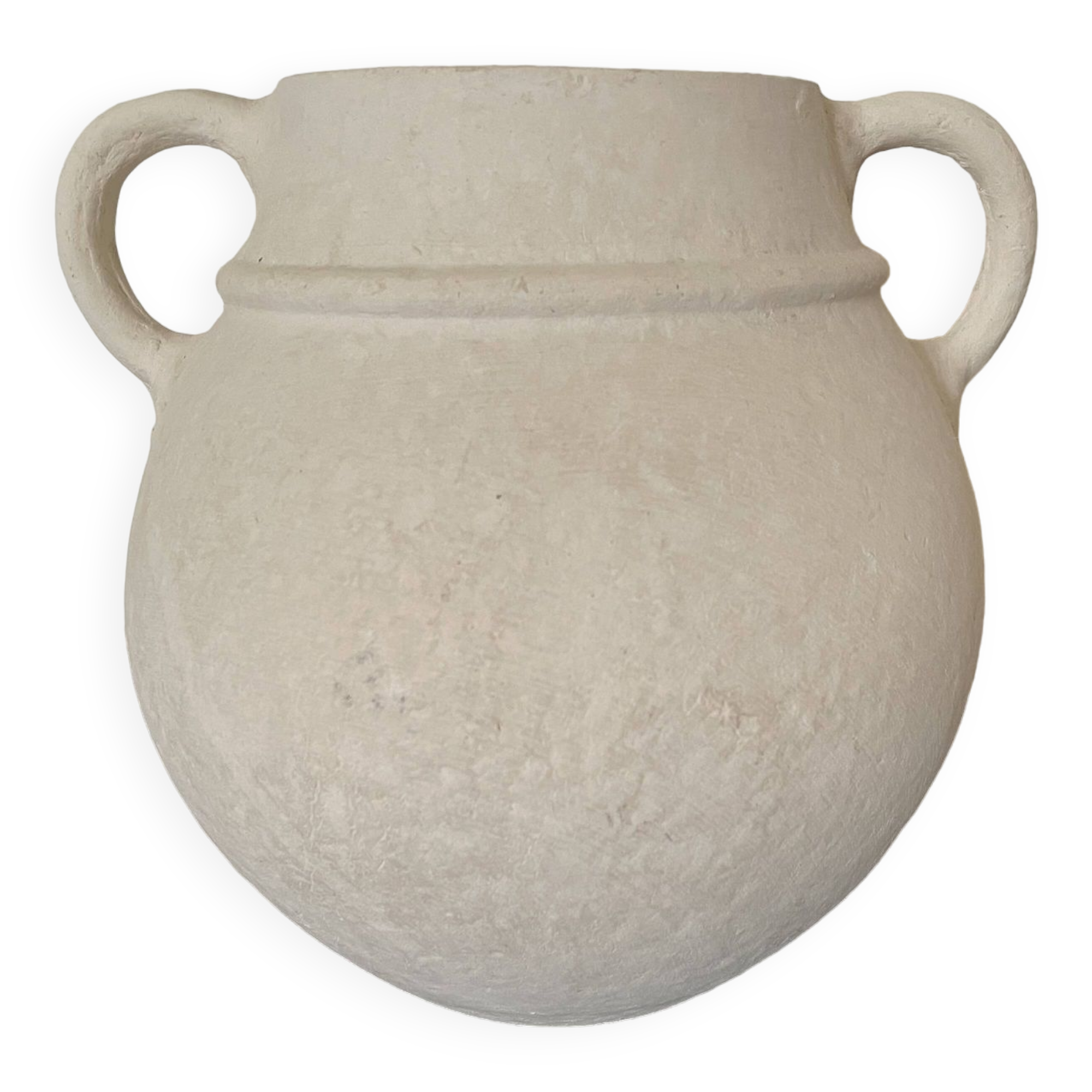 Vase rond papier mâché H23 x L28