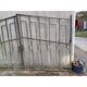 Wrought iron gate with 2 leaves