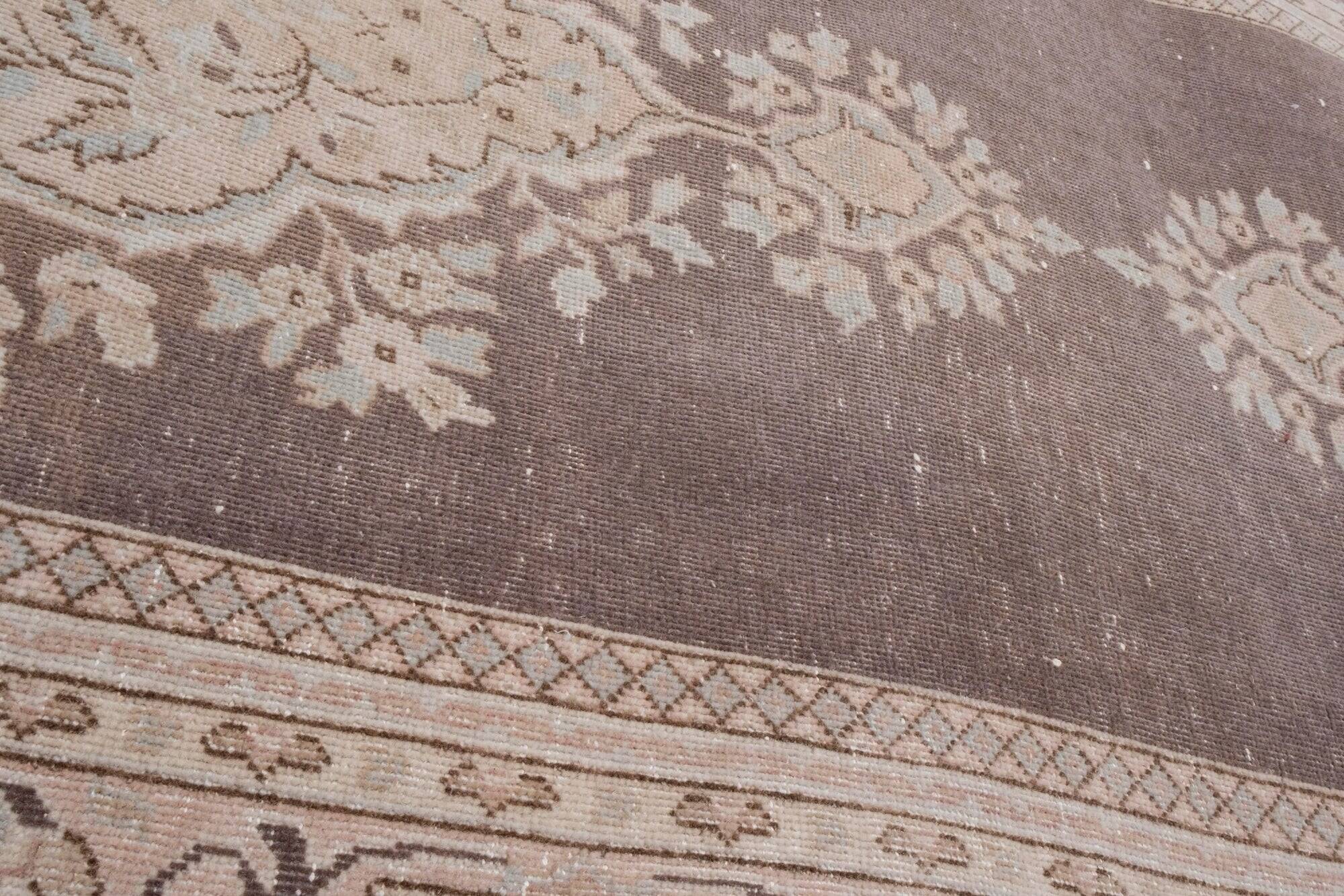 Vintage Turkish hallway rug 91x355 cm