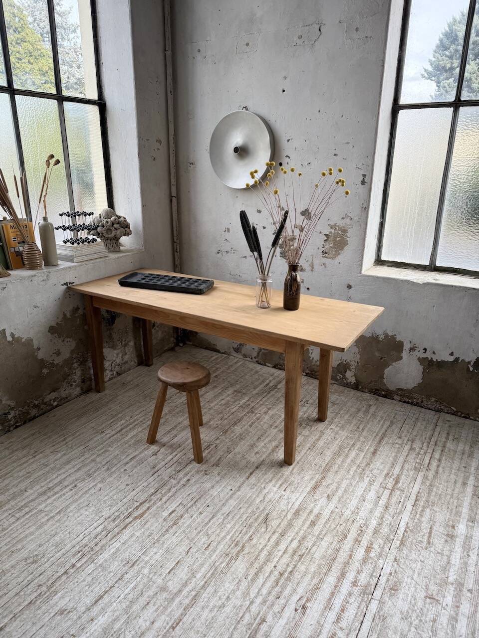 Pine farmhouse table 180cm