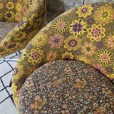 Pair of polystyrene cocktail shells 1970s