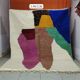Vintage Boujaad Moroccan rug in wool, abstract Berber rug 290x230cm.