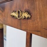 Empire Console in Mahogany and Bronze 19th
