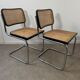 Pair of Marcel Breuer Cesca B32 chairs