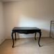 Table à manger  / bureau baroque en hêtre noir