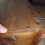 1900 walnut medicine cabinet