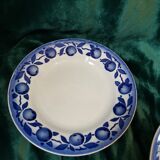Duo plates flat and hollow apple Saint-Amand