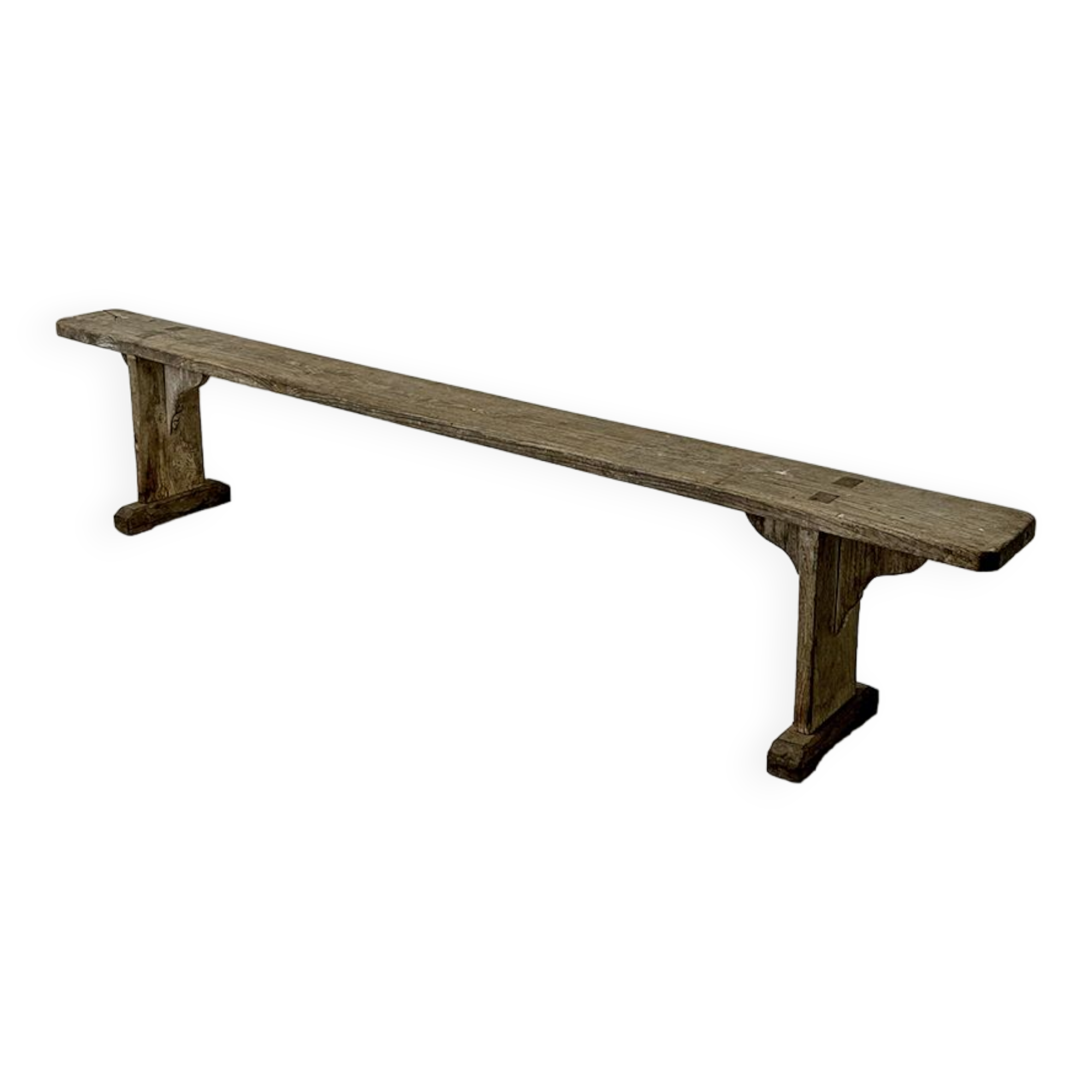Old farm bench
