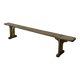 Old farm bench