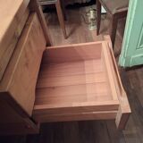 Solid elm desk
