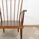 Fan armchairs signed armchair baumann