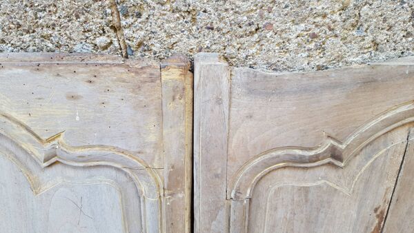 Paire de portes anciennes XVIIIéme/XIXème siècle