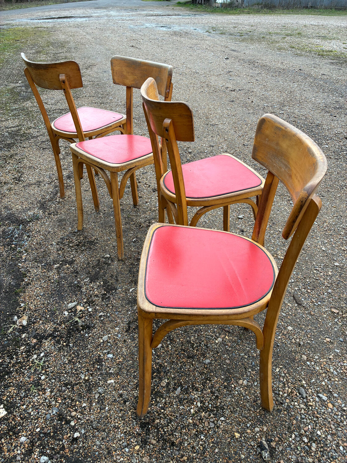 4 Baumann bistro chairs