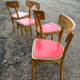 4 chaises bistrot Baumann