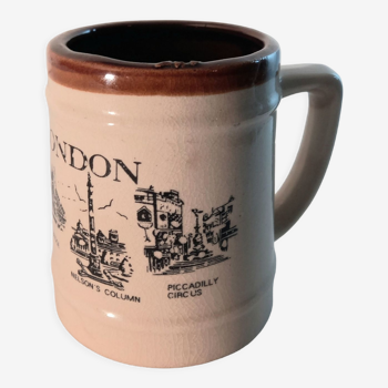 Sandstone beer mug ''London''