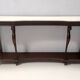 Outstanding Art Deco Style Console with a Carrara Marble Top, Italy