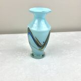 Petit vase en verre coloré