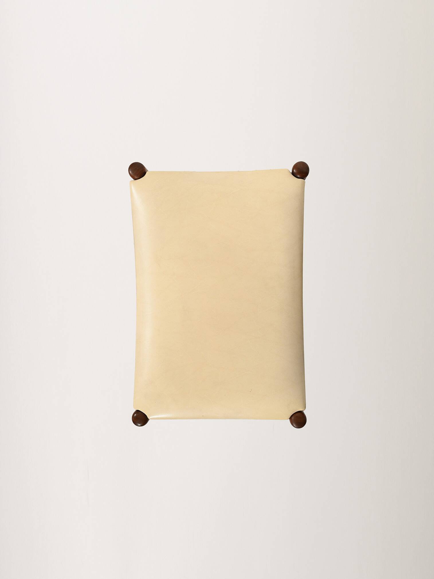 Norwegian teak footstool, 1950s–60s