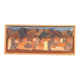 Swedish Oil on Canvas "Urban Landscape" by Johan Lundgren, Framed