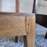 Pair of wooden chairs