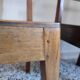 Pair of wooden chairs
