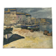 Petit tableau reproduction Port de La Ponche Saint Tropez