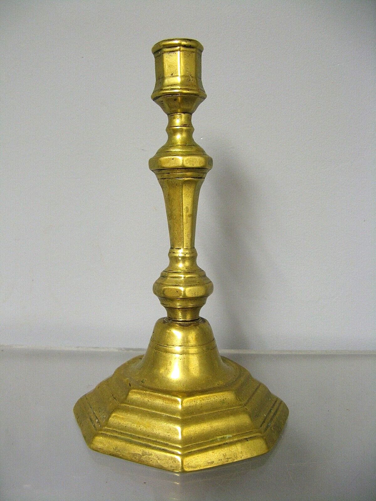 Bougeoir-Chandelier in bronze XVIII. Louis XIV Regency