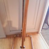 Psyche mirror in rattan 70's 124cm X 24cm
