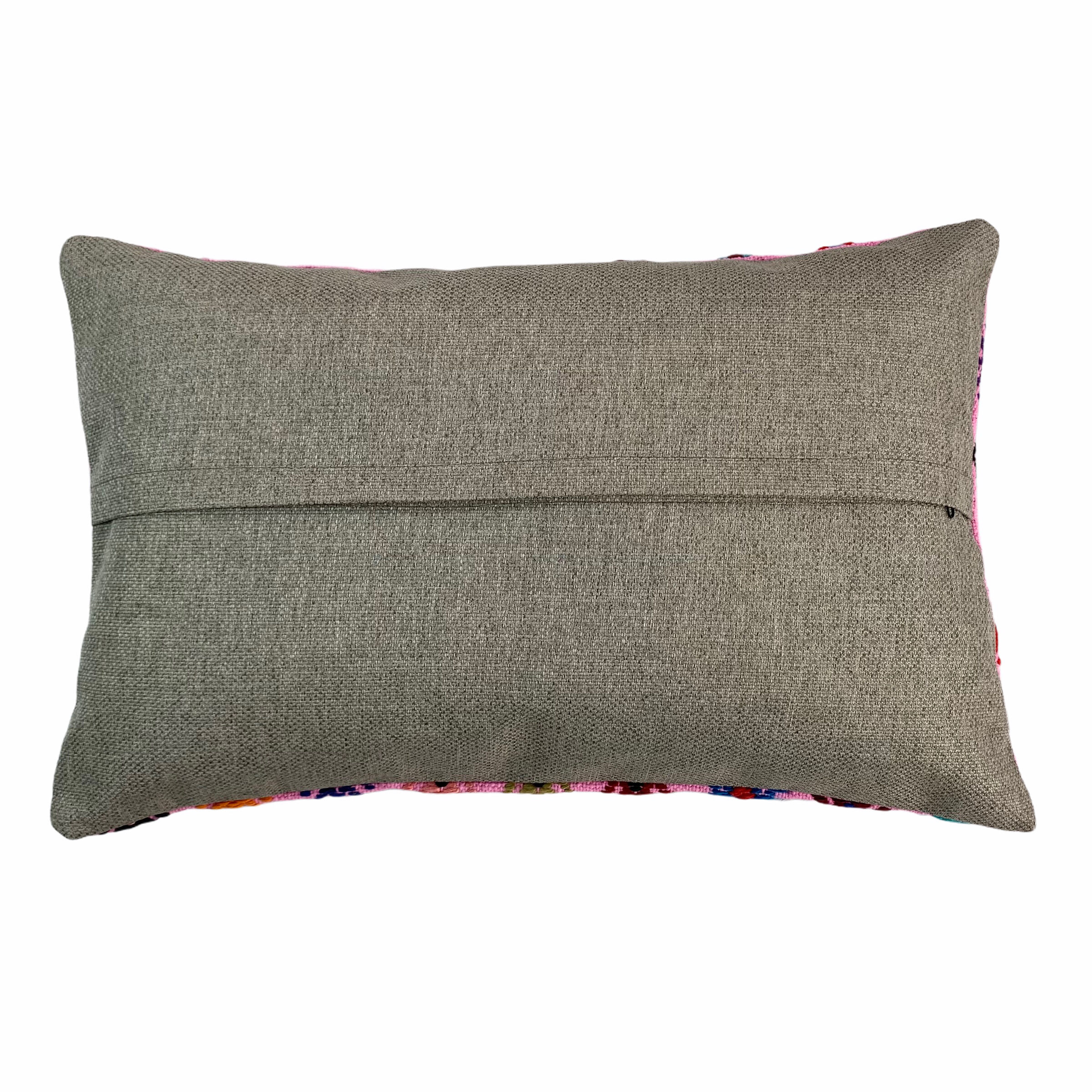 Vintage turkish handmade kilim cushion cover 40x60 cm