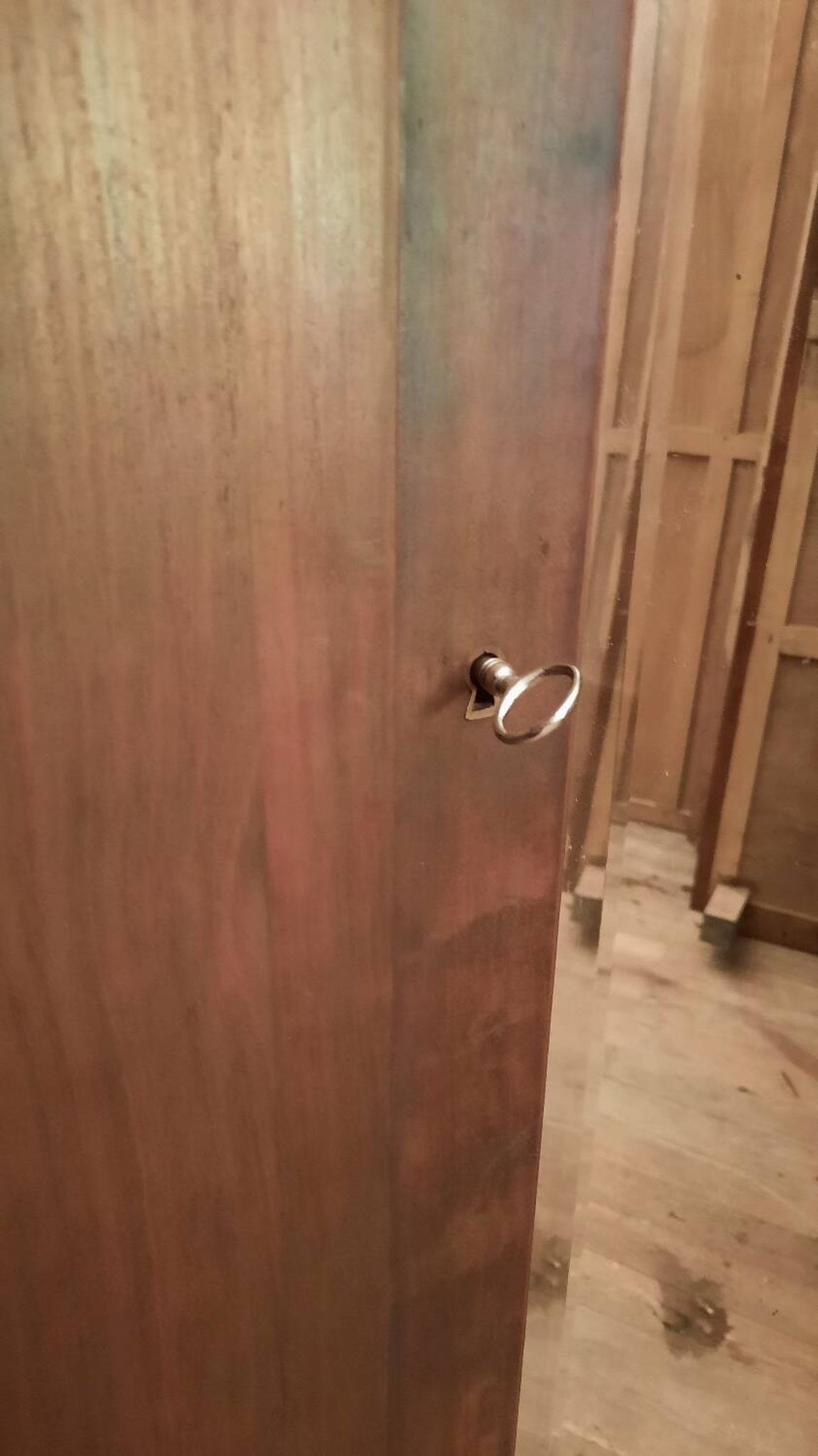 Old art deco style wardrobe