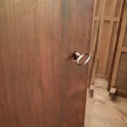 Old art deco style wardrobe
