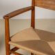 2x Hans J. Wegner CH37 in oiled oak, 1970s Denmark