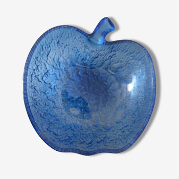 Blue vintage Apple Bowl