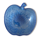 Blue vintage Apple Bowl