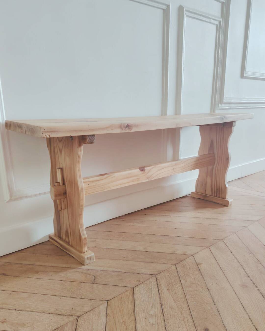 Renovated vintage bench, 1950s-60s
