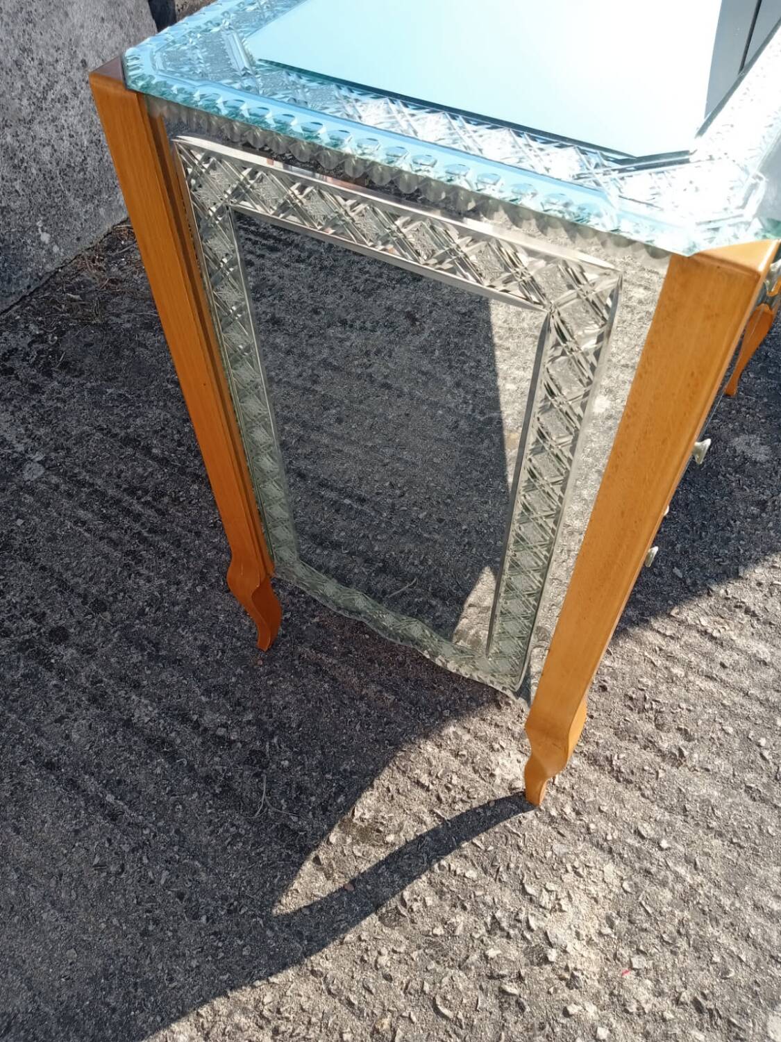 Art Deco mirrored chest of drawers