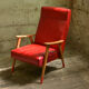 Fauteuil scandinave vintage