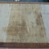 Italian wooden table with 2 extensions from 90 cm to 150 cm, completely restored